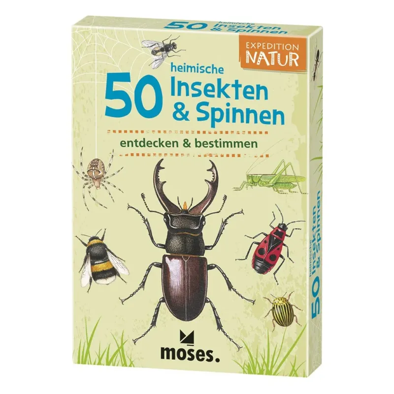 Expedition Natur - 50 heimische Insekten & Spinnen Wheat Moses