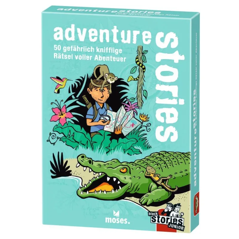 adventure stories - black stories Junior Sky Blue Moses