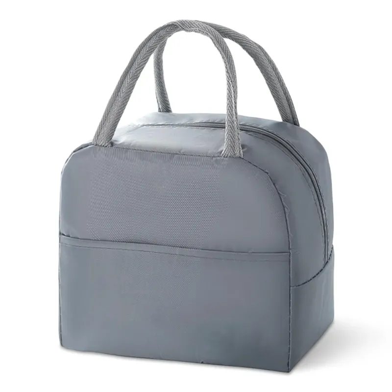 Cool Bag Foldable with Foil Lining, Lunch Bag Insulated Portable Lunch Bag for Work