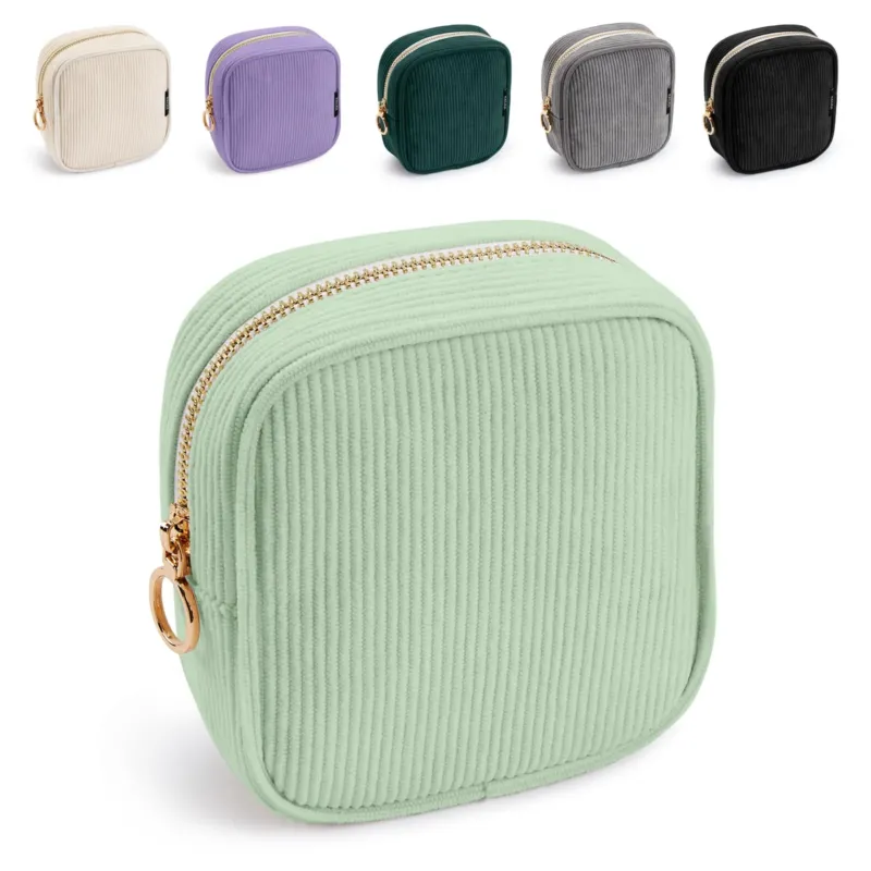 Small Cosmetic Bag Cord Make Up Bag for Handbag