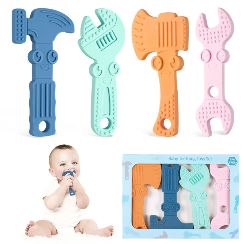 Teething ring for babies, chew toy, gripping toy, teething toy