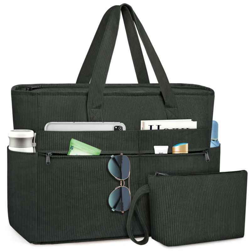 Large Waterproof Beach Bag With Zipper