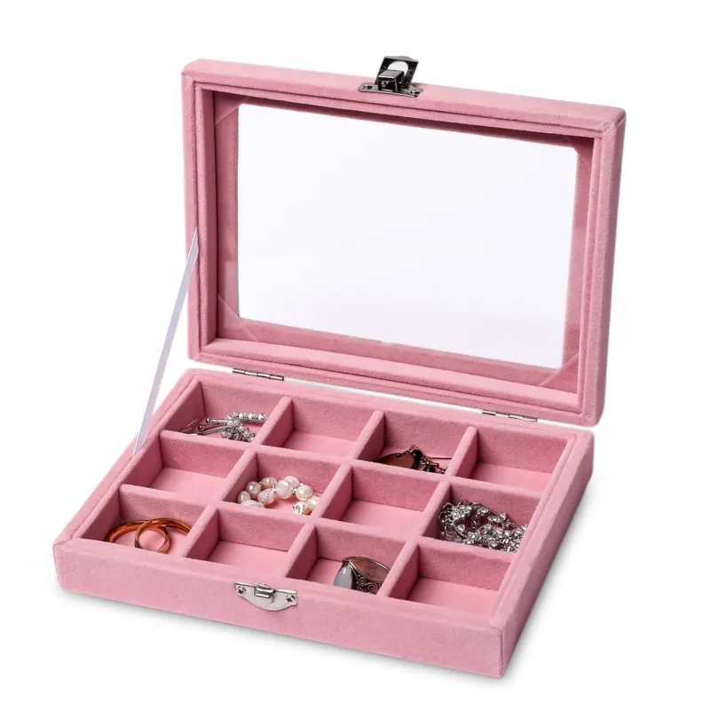 Small Earring Organiser with 12 Compartments