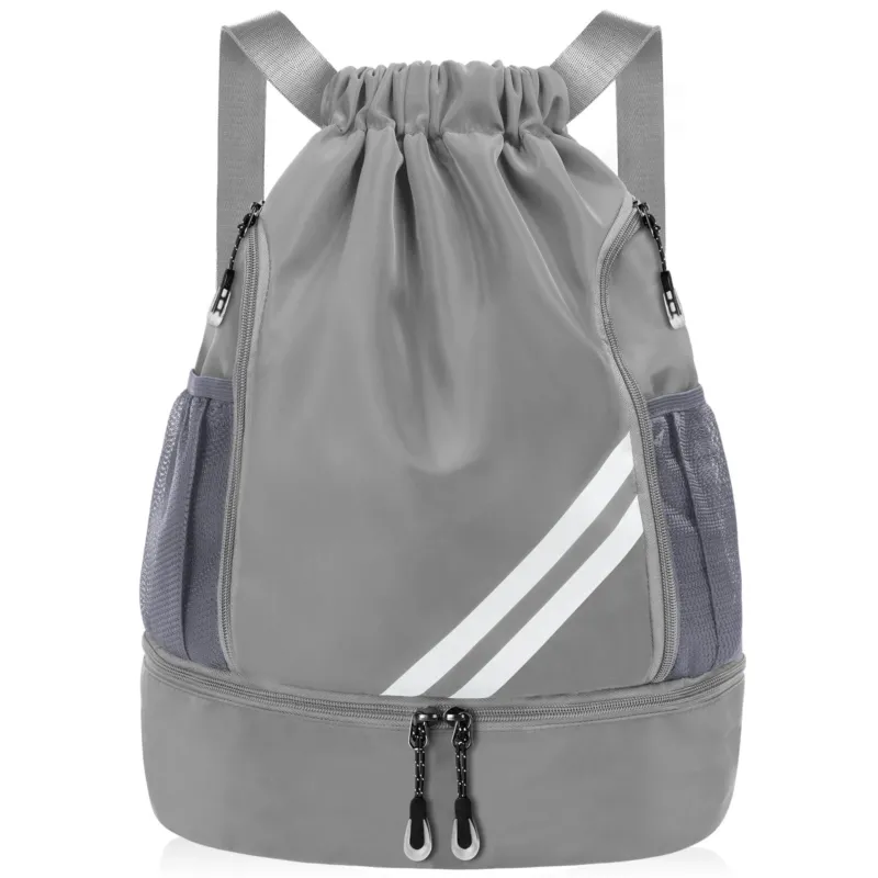 Fashion sports backpacks, gym bag, large capacity drawstring sports bag