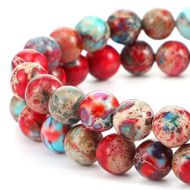 Bracelets made of natural stone beads with your own hands