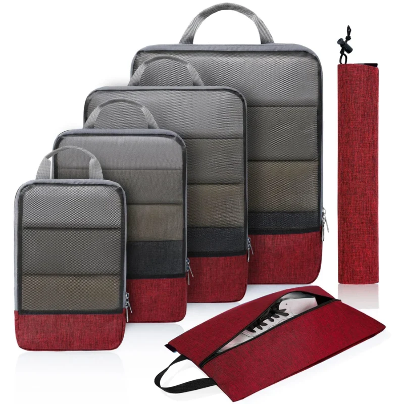 Compressible Packing Cubes for Organising Your Travel Luggage, Compression Packing Cube