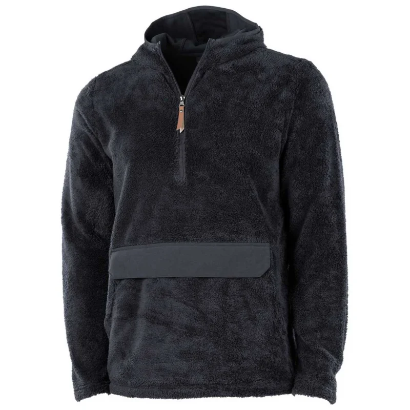 Charles River Unisex Black Lightweight Newport Hoodie