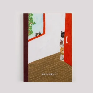 Hobonichi Graph Notebook A5 2027 – Keiko Shibata: Who is it? Light Gray Hobonichi