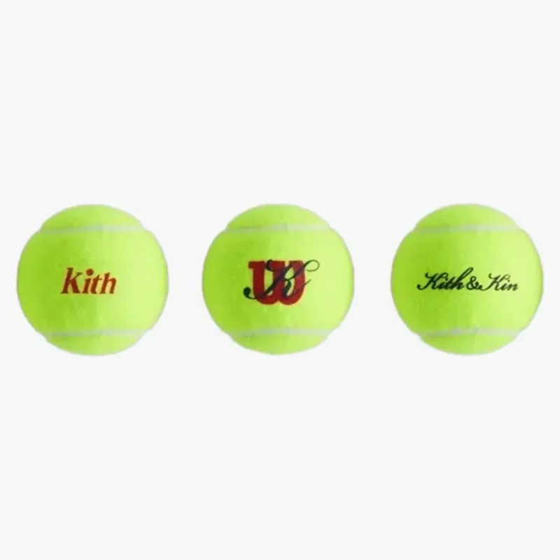 Kith X Wilson Extra Duty Tennis Ball Set Multicolor