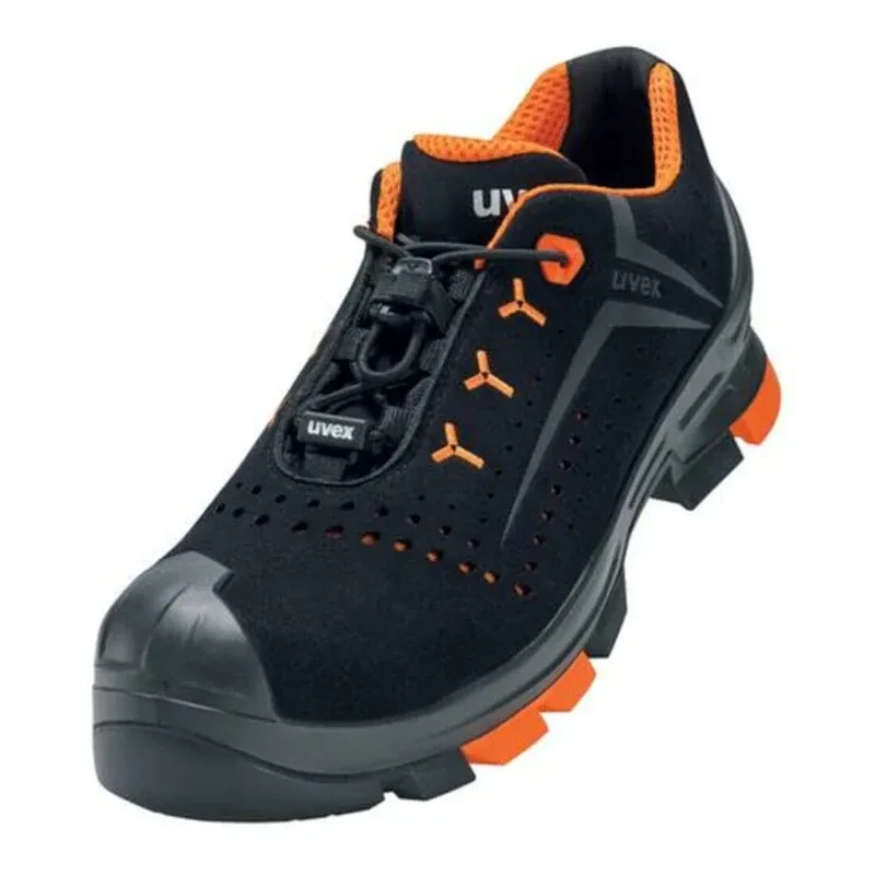 Uvex 2 Halbschuhe Sicherheitsschuhe S1P SRC Kappe Arbeitsschuhe Schwarz Größe 44 - 4031101668918