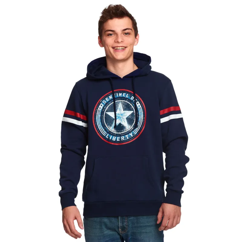 Produktbild Captain America - Sentinel of Liberty Hoodie blau