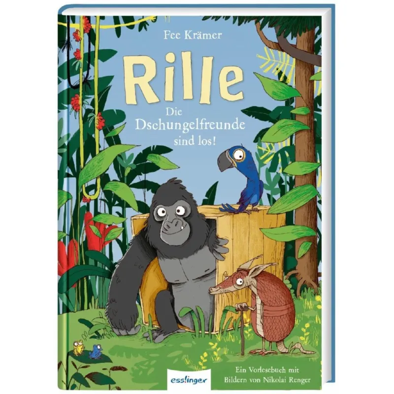 Rille - Die Dschungelfreunde sind los! Light Steel Blue Esslinger